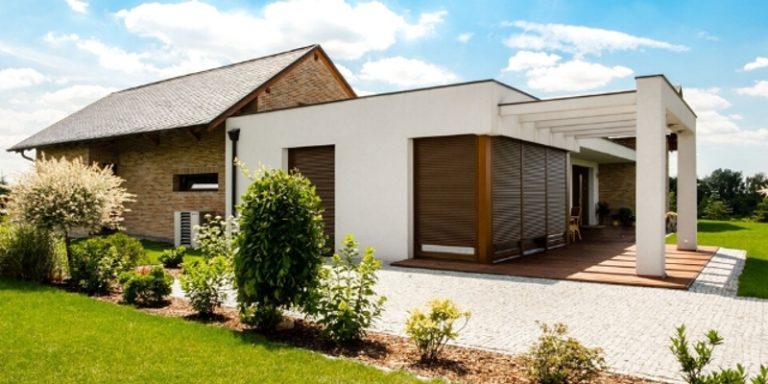 External roller shutters – protection or decorative element of house elevation?